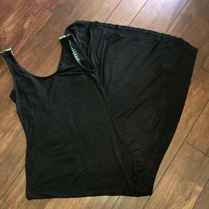 Angl Embroidered Back Maxi Dress